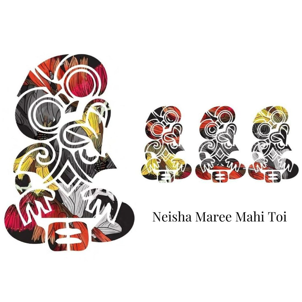 Tiki Art Prints by Neisha Maree
