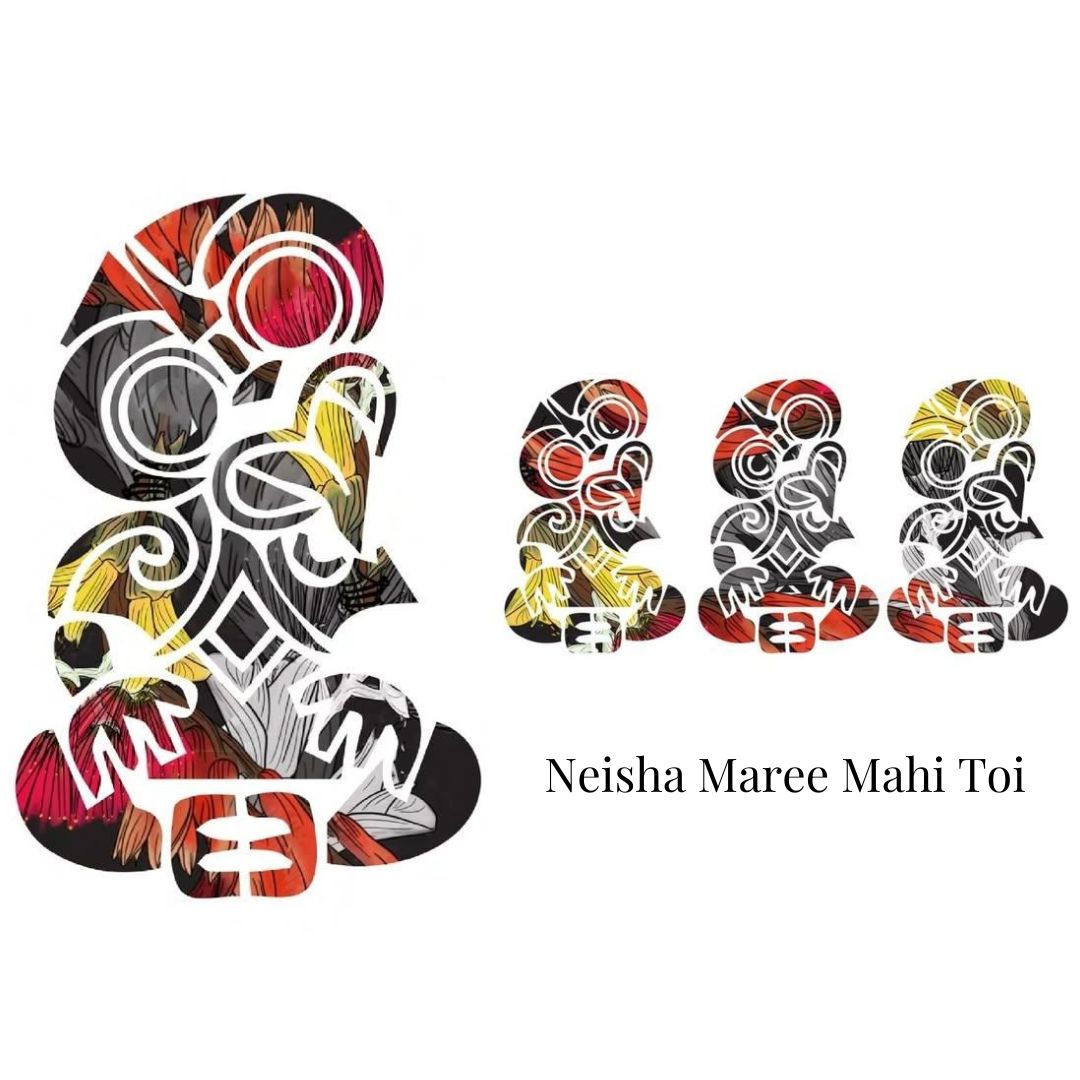 Tiki Art Prints by Neisha Maree