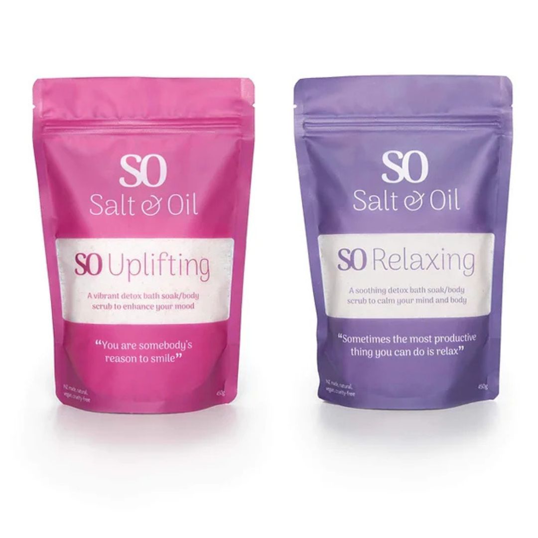 SO:Uplifting or Relaxing bath soak