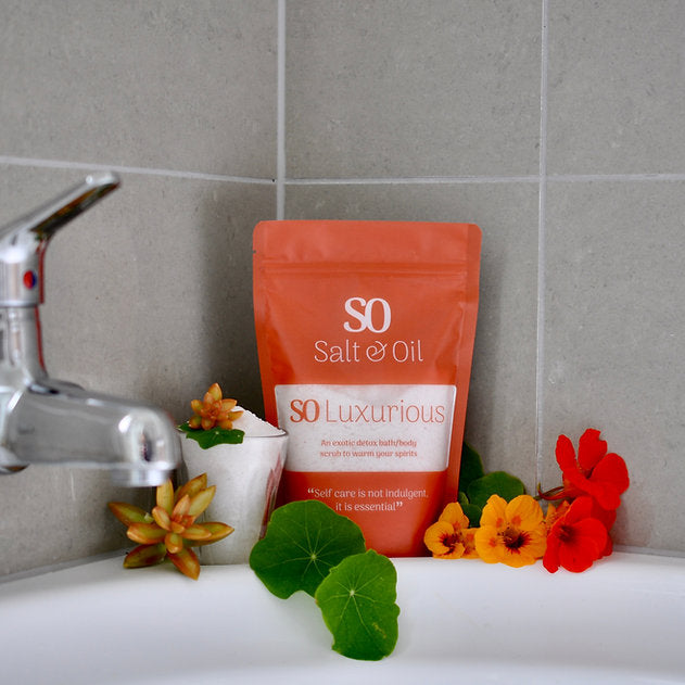 Salt & Oil Bath Soak/Body Scrub