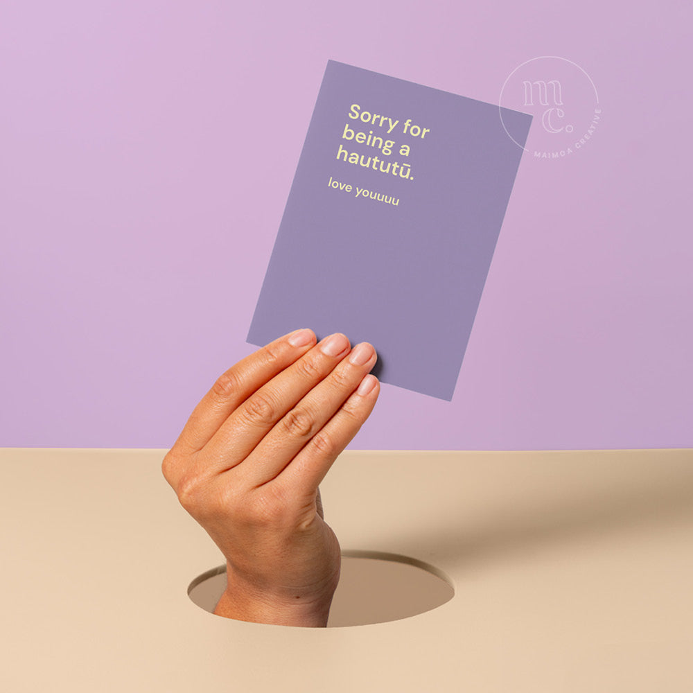 R18 Reo Māori Greeting Card Collection