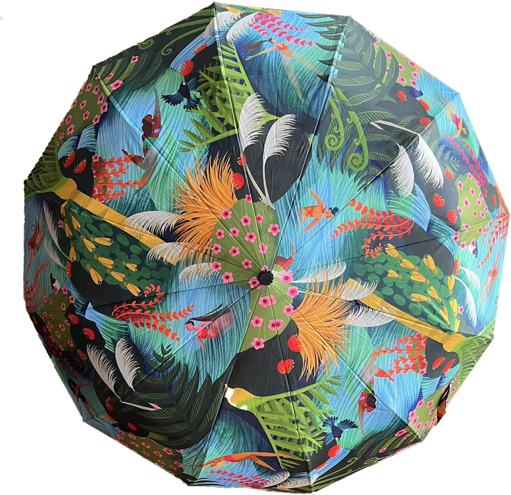 Wāhine in Water Umbrella